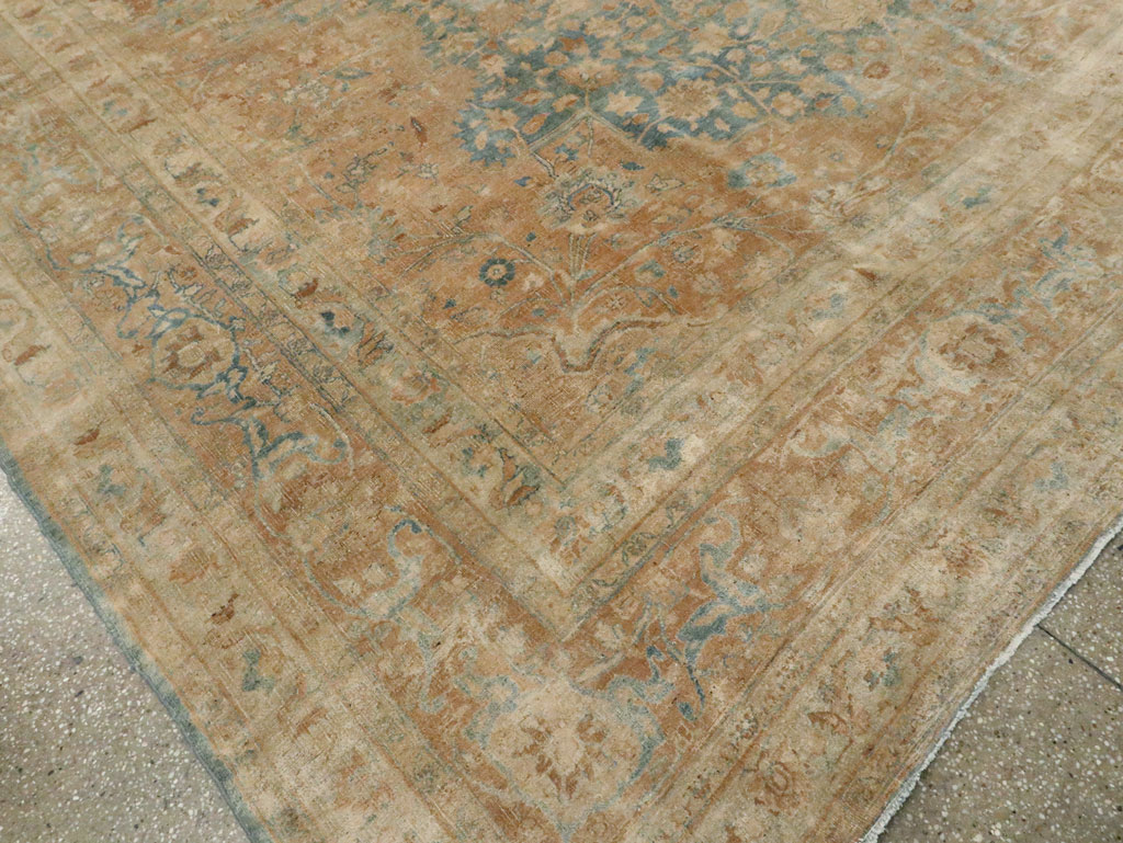 Antique Persian Tabriz Carpet, No.16411 - Galerie Shabab