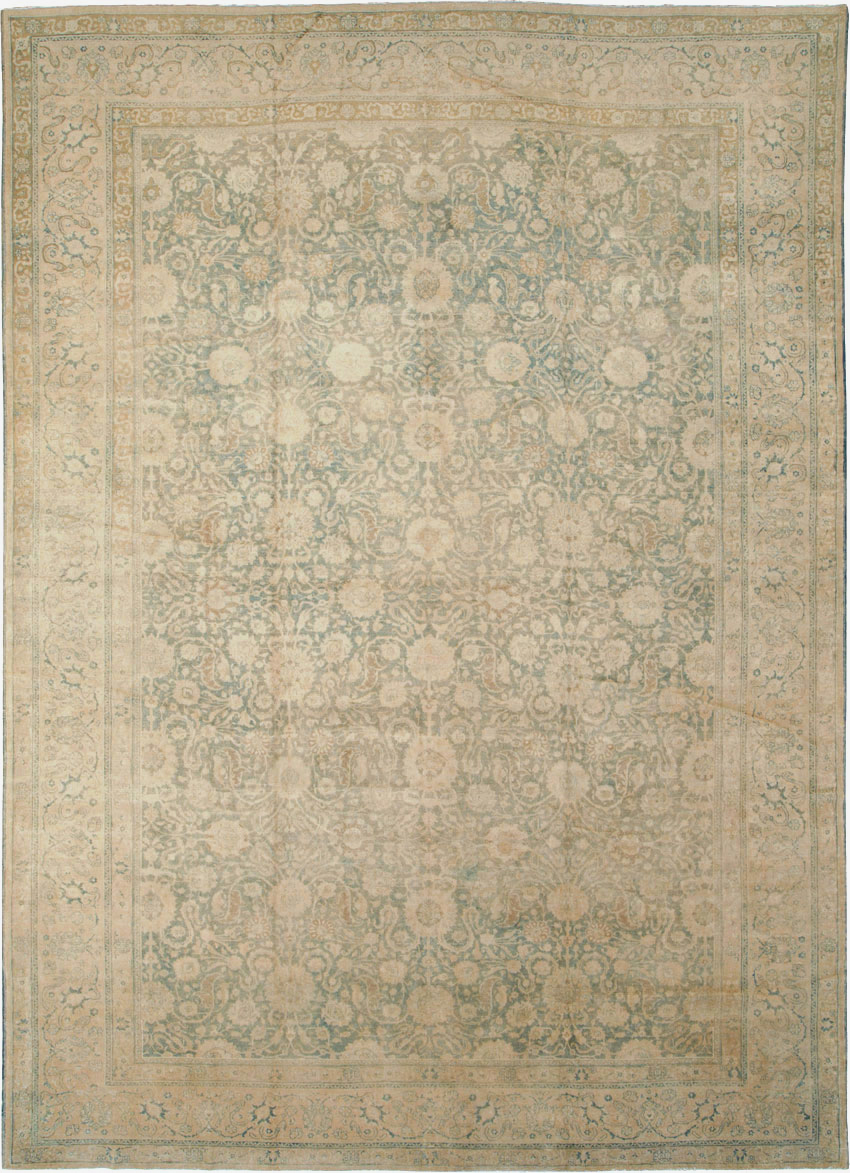 Antique Persian Tabriz Carpet, No.16413 - Galerie Shabab