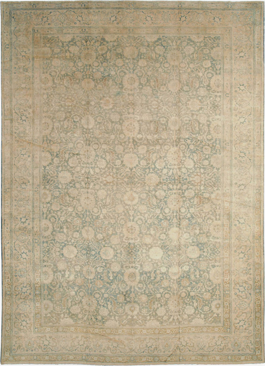 Antique Persian Tabriz Carpet, No.16413 - Galerie Shabab