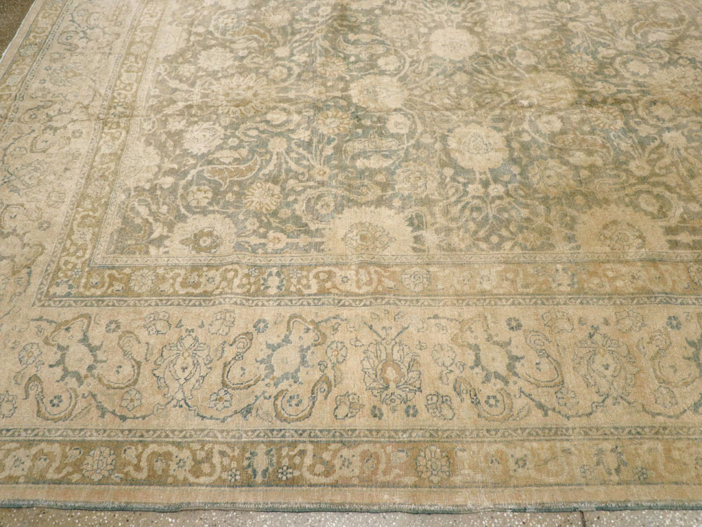 Antique Persian Tabriz Carpet, No.16413 - Galerie Shabab
