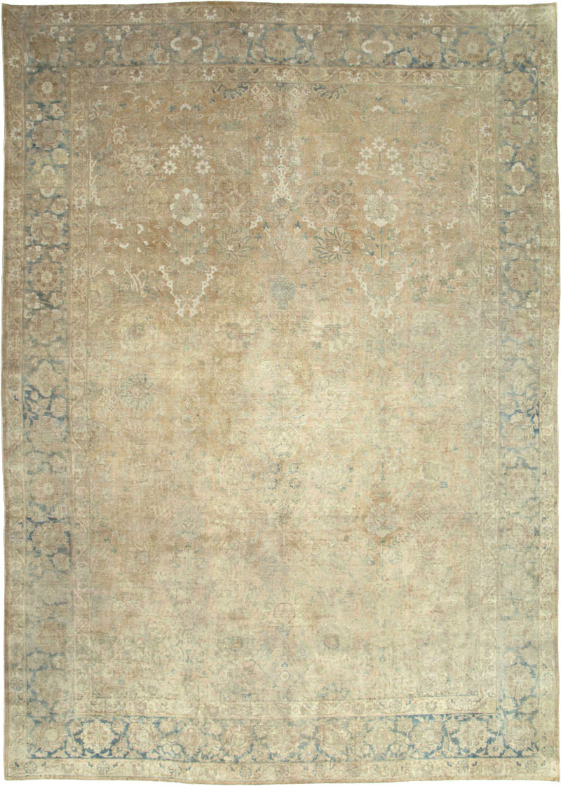 Antique Persian Tabriz Carpet, No.16417 - Galerie Shabab