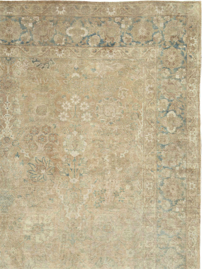 Antique Persian Tabriz Carpet, No.16417 - Galerie Shabab