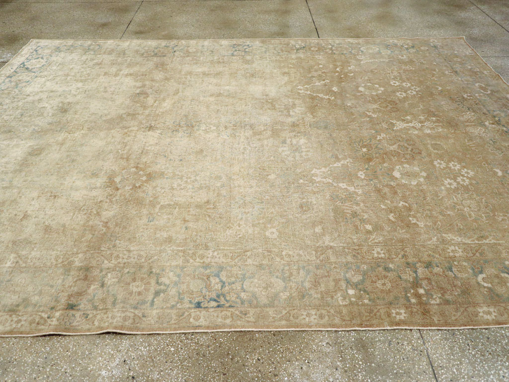 Antique Persian Tabriz Carpet, No.16417 - Galerie Shabab