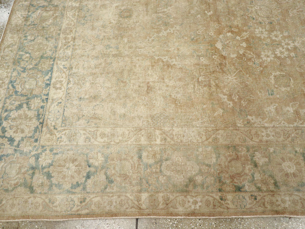 Antique Persian Tabriz Carpet, No.16417 - Galerie Shabab