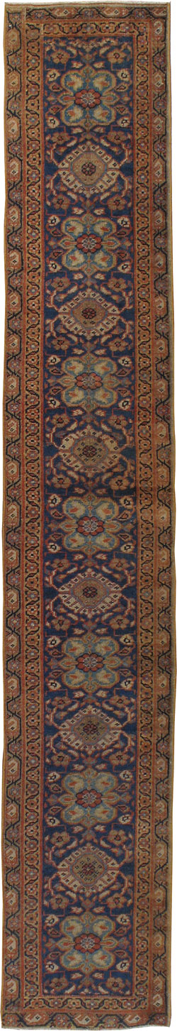 Antique Mahal Runner, No.16419 - Galerie Shabab