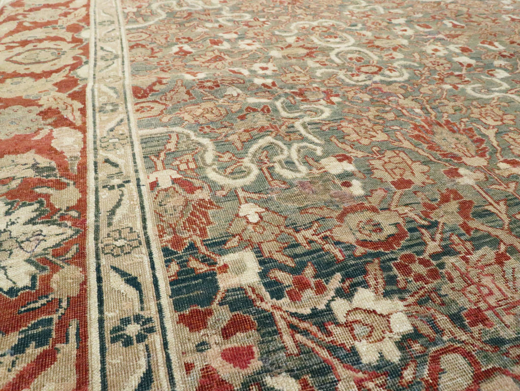 Antique Persian Tabriz Carpet, No.16421 - Galerie Shabab