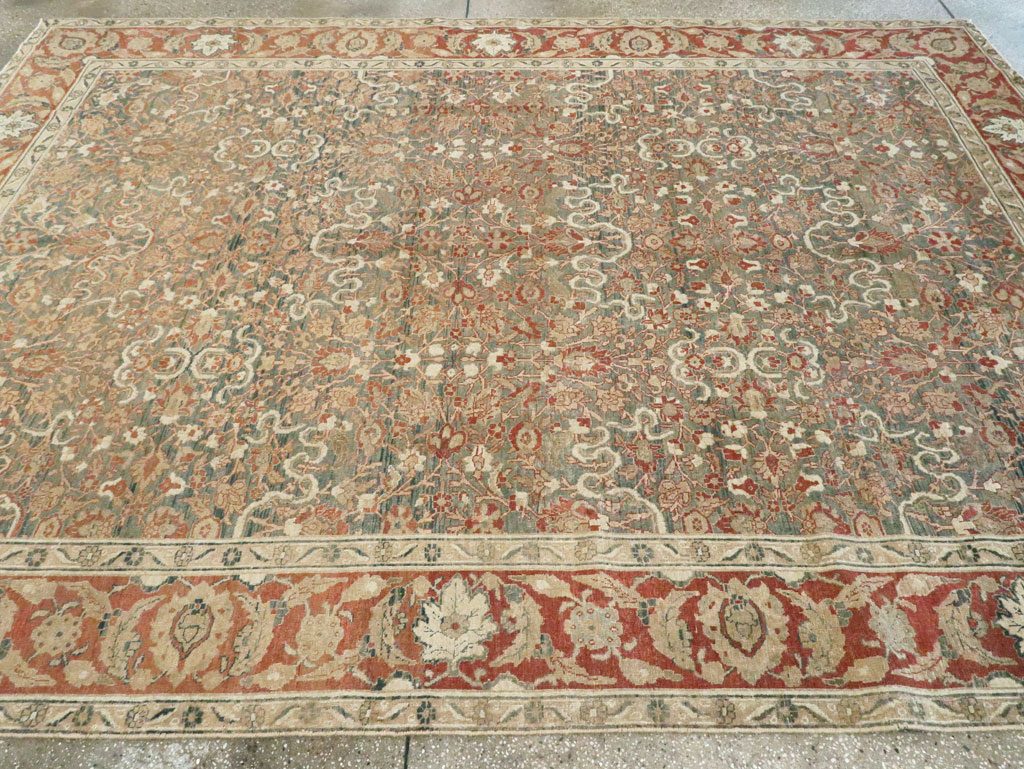 Antique Persian Tabriz Carpet, No.16421 - Galerie Shabab