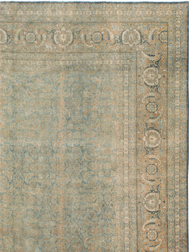 Antique Persian Tabriz Carpet, No.16429 - Galerie Shabab
