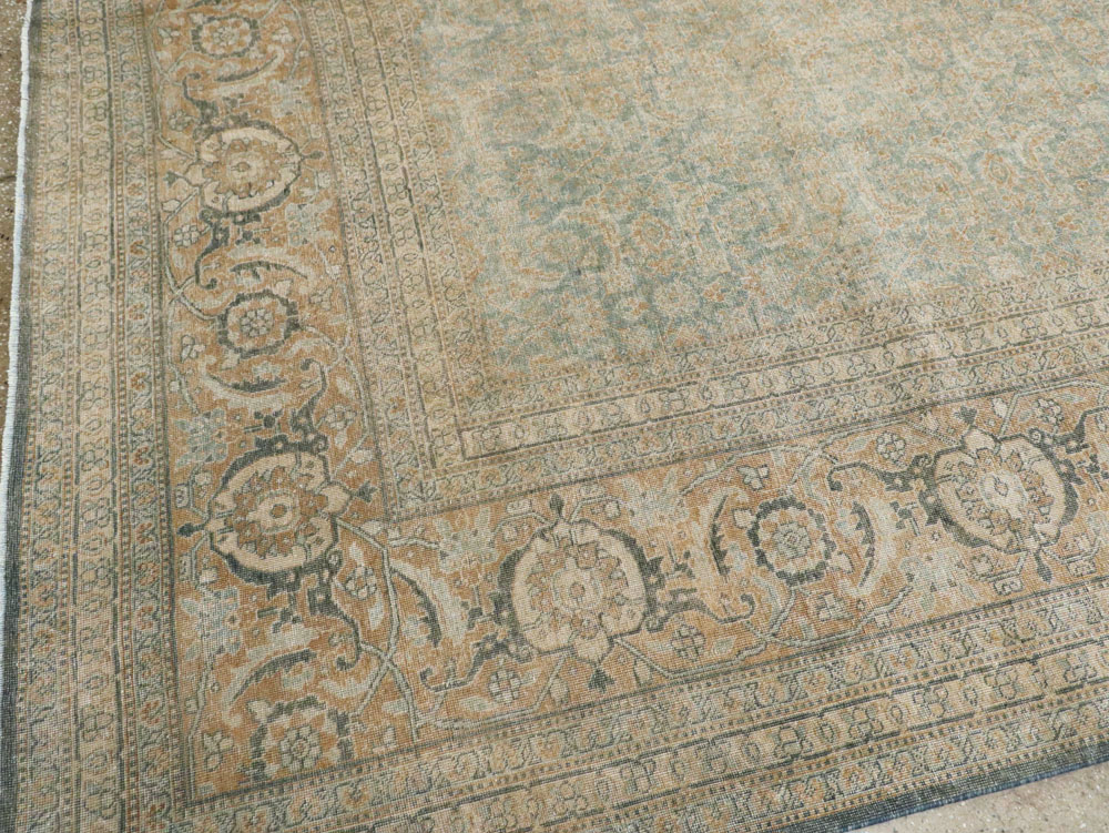 Antique Persian Tabriz Carpet, No.16429 - Galerie Shabab