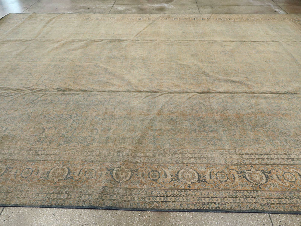 Antique Persian Tabriz Carpet, No.16429 - Galerie Shabab