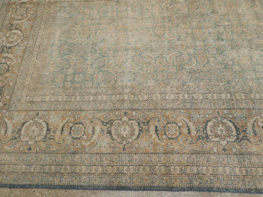 Antique Persian Tabriz Carpet, No.16429 - Galerie Shabab