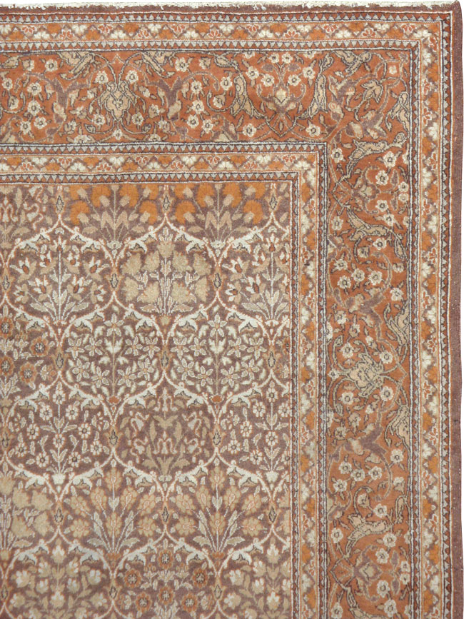 Antique Persian Mashad Rug, No.16430 - Galerie Shabab