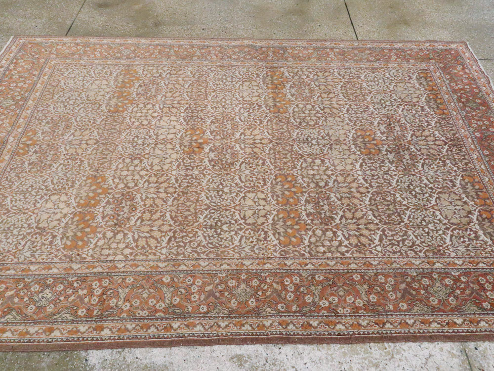 Antique Persian Mashad Rug, No.16430 - Galerie Shabab
