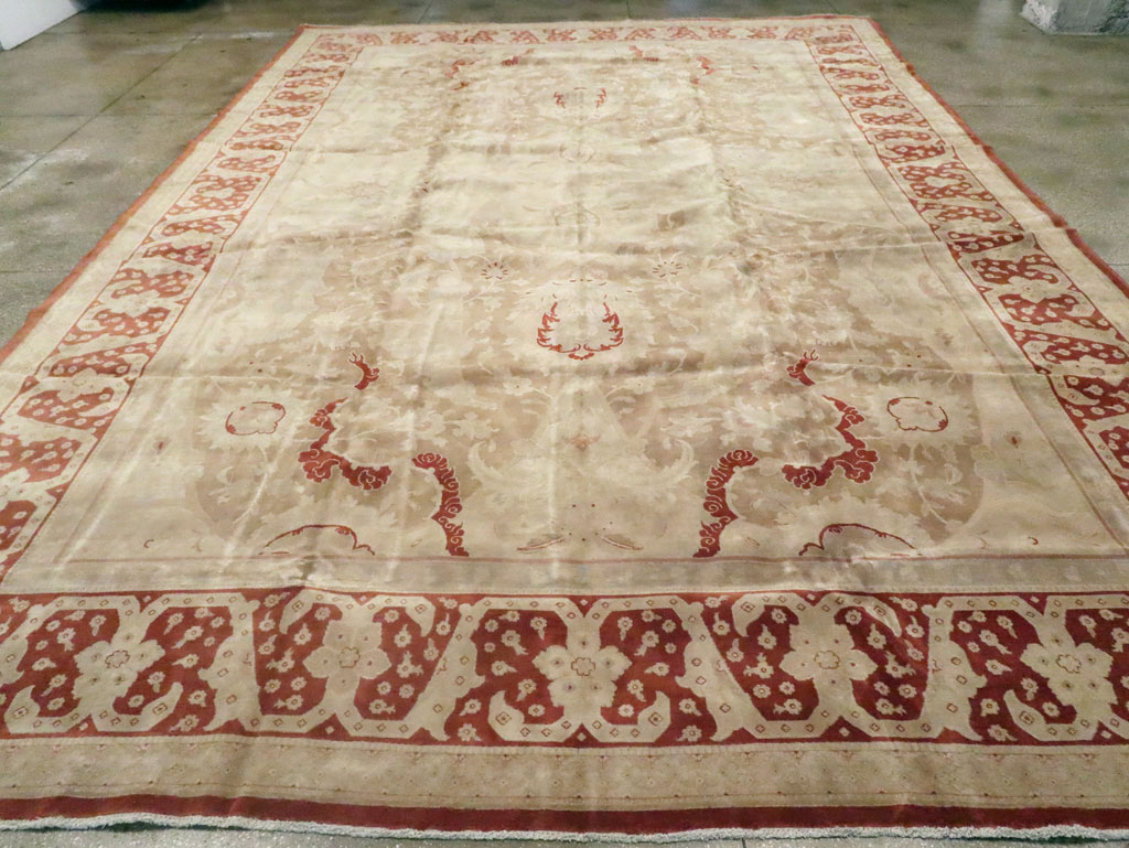 Antique Persian Tabriz Carpet, No.16452 - Galerie Shabab
