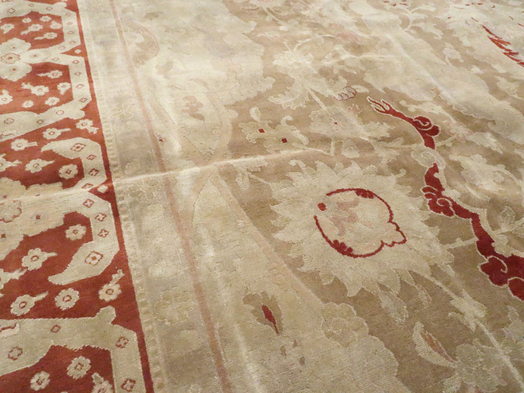 Antique Persian Tabriz Carpet, No.16452 - Galerie Shabab