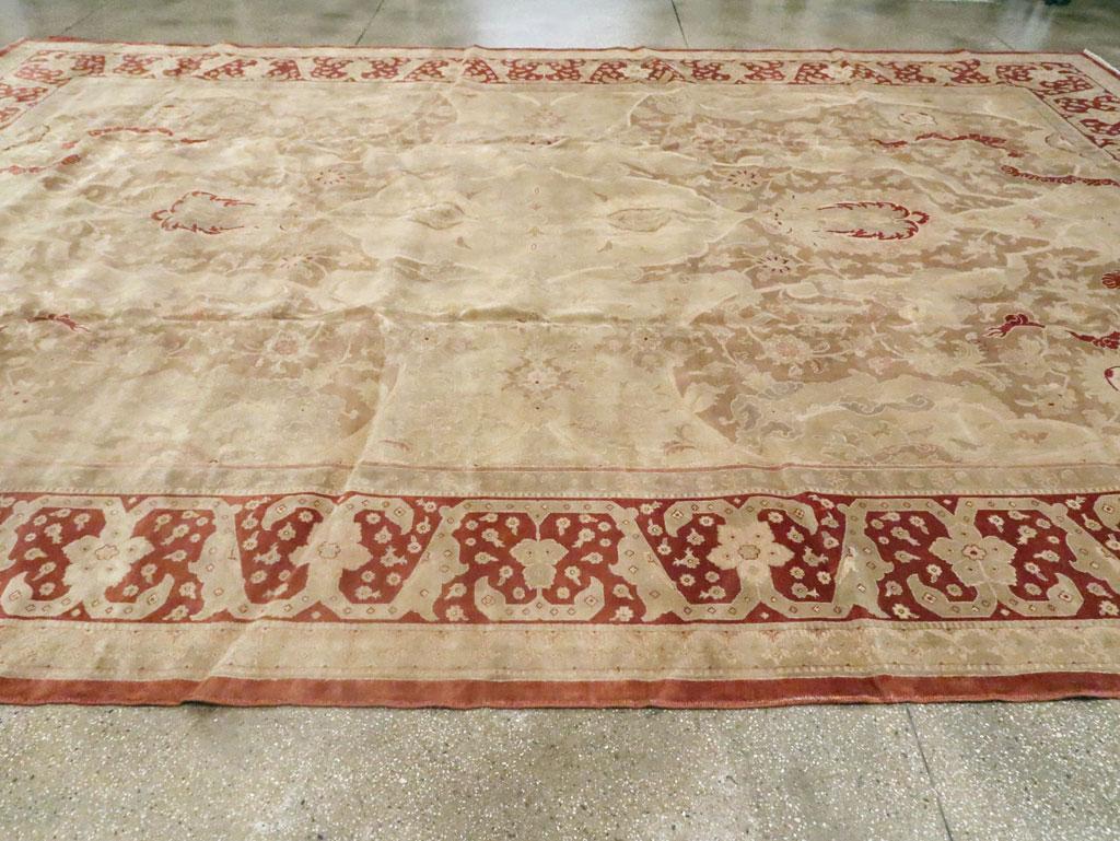 Antique Persian Tabriz Carpet, No.16452 - Galerie Shabab
