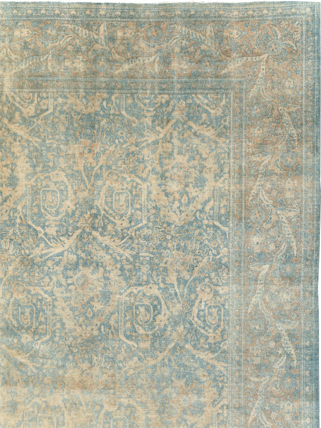 Antique Persian Tabriz Large Room Size Carpet, No.16453 - Galerie Shabab