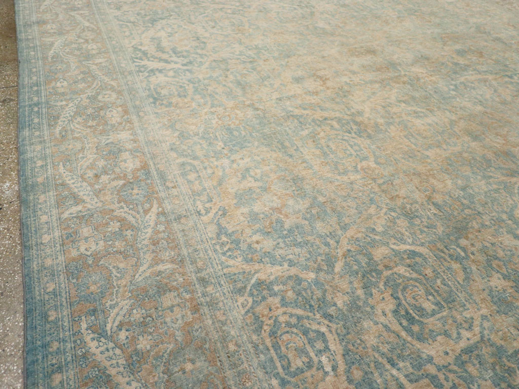 Antique Persian Tabriz Large Room Size Carpet, No.16453 - Galerie Shabab