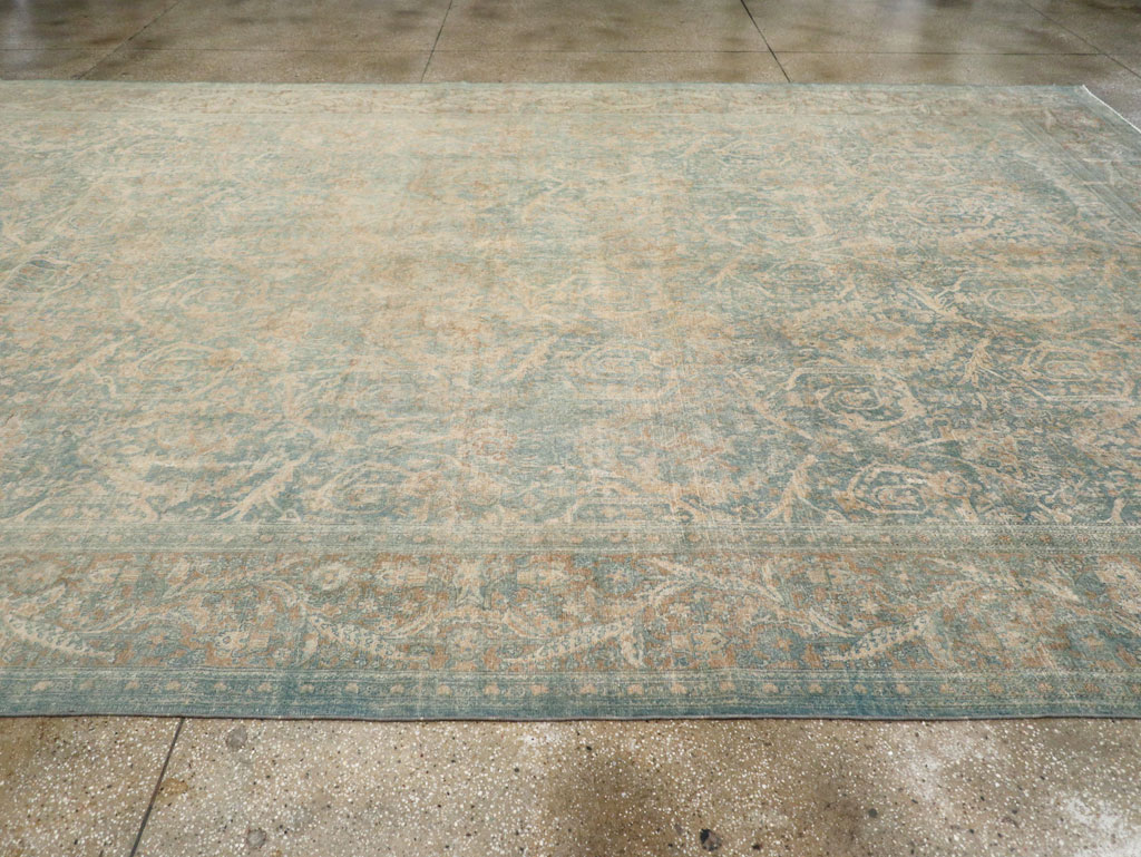 Antique Persian Tabriz Large Room Size Carpet, No.16453 - Galerie Shabab