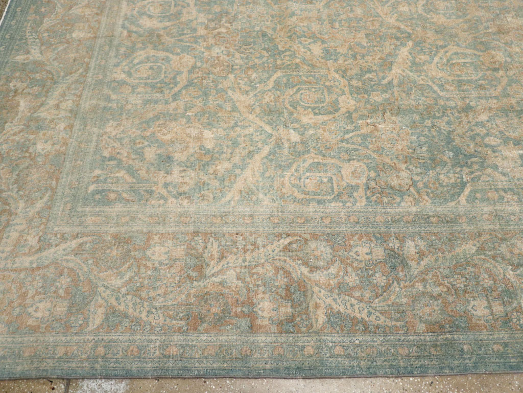 Antique Persian Tabriz Large Room Size Carpet, No.16453 - Galerie Shabab