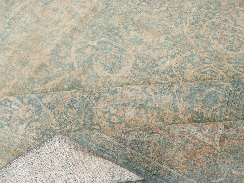 Antique Persian Tabriz Large Room Size Carpet, No.16453 - Galerie Shabab