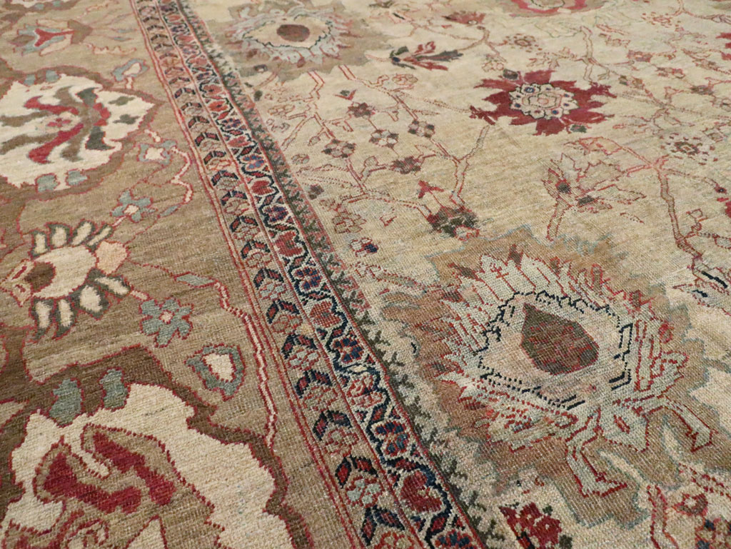 Antique Persian Mahal Carpet, No.16454 - Galerie Shabab