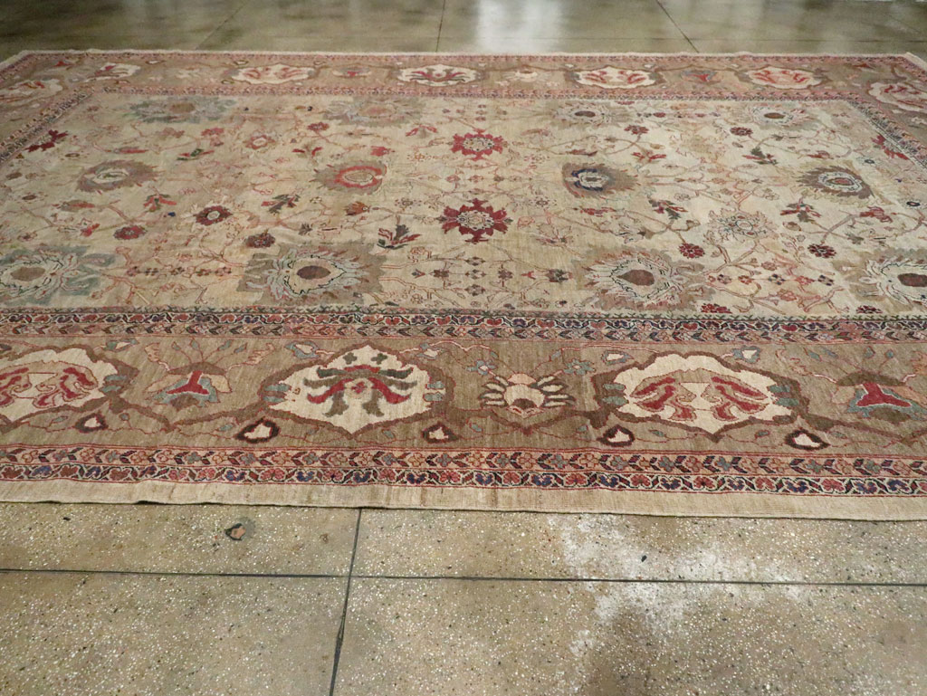Antique Persian Mahal Carpet, No.16454 - Galerie Shabab