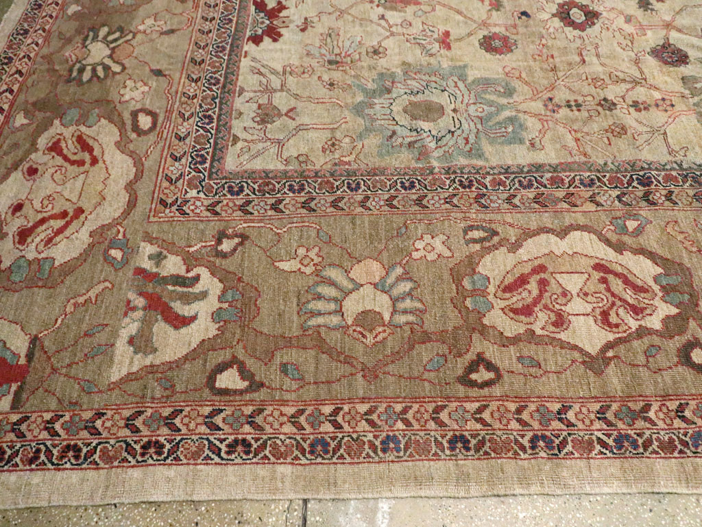 Antique Persian Mahal Carpet, No.16454 - Galerie Shabab