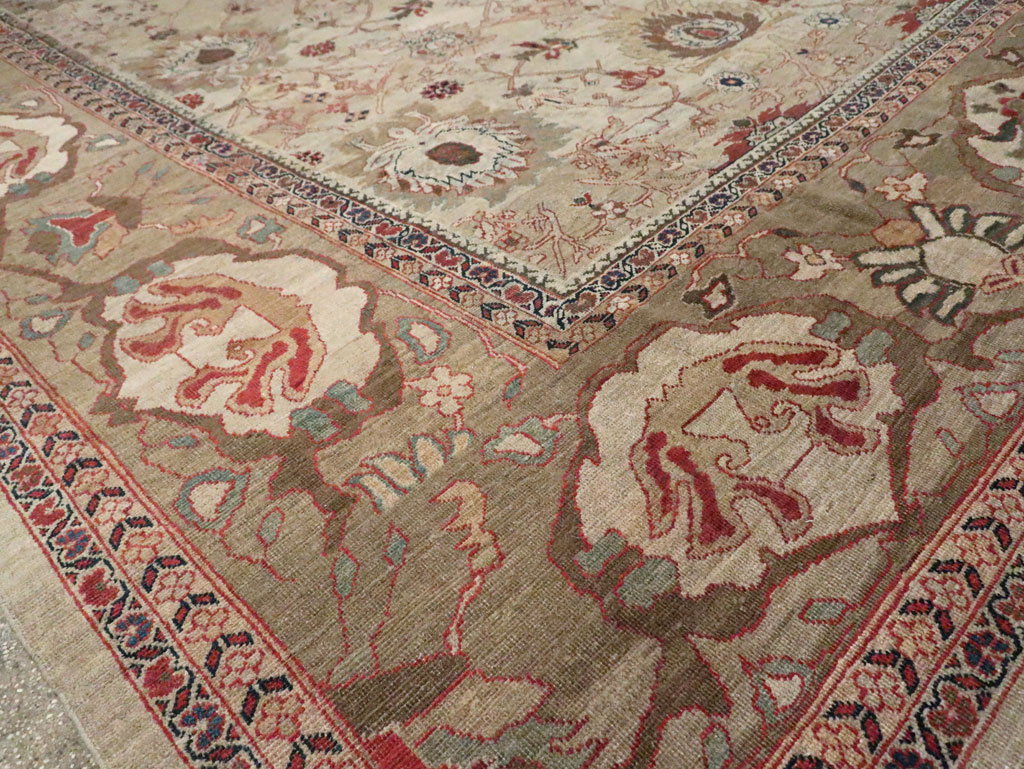 Antique Persian Mahal Carpet, No.16454 - Galerie Shabab