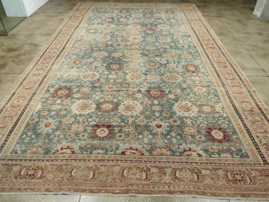 Antique Persian Malayer Oversize Carpet, No.16459 - Galerie Shabab