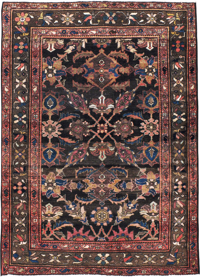 Antique Persian Bidjar Rug (Pair: 1 of 2), No.16465 - Galerie Shabab