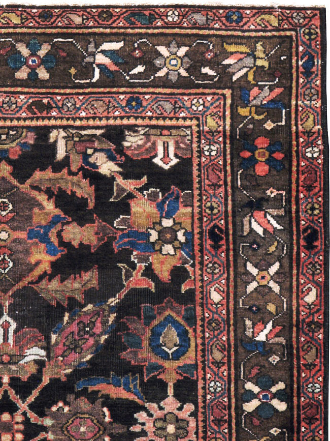 Antique Persian Bidjar Rug (Pair: 1 of 2), No.16465 - Galerie Shabab
