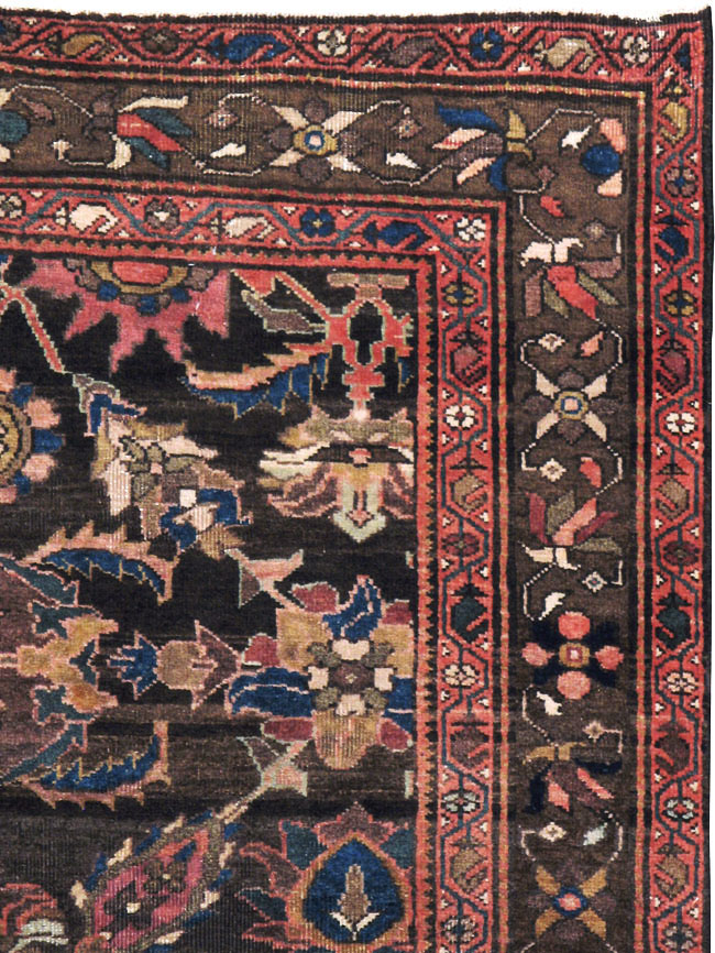 Antique Persian Bidjar Rug (Pair: 1 of 2), No.16465 - Galerie Shabab