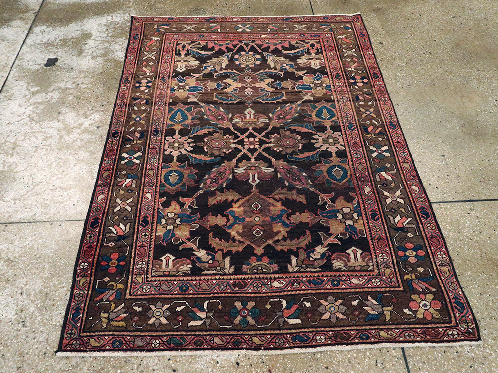 Antique Persian Bidjar Rug (Pair: 1 of 2), No.16465 - Galerie Shabab