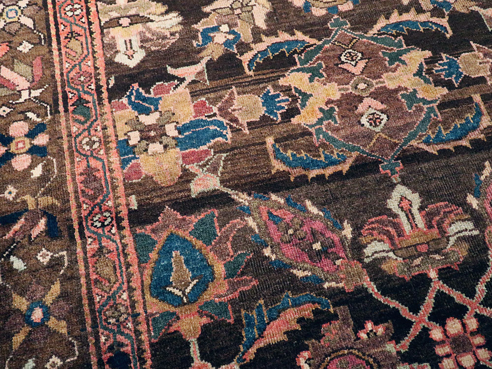 Antique Persian Bidjar Rug (Pair: 1 of 2), No.16465 - Galerie Shabab