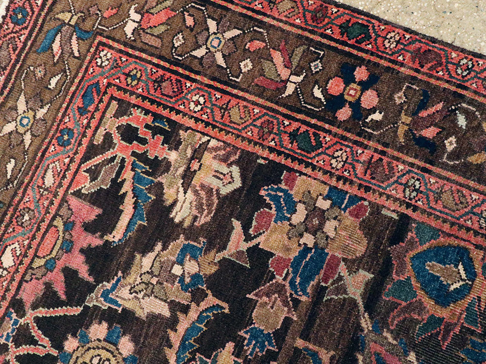 Antique Persian Bidjar Rug (Pair: 1 of 2), No.16465 - Galerie Shabab
