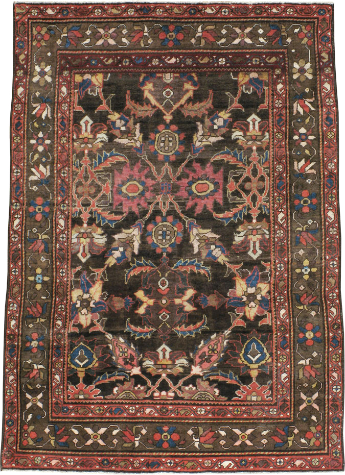 Antique Persian Bidjar Rug (Pair: 2 of 2), No.16466 - Galerie Shabab