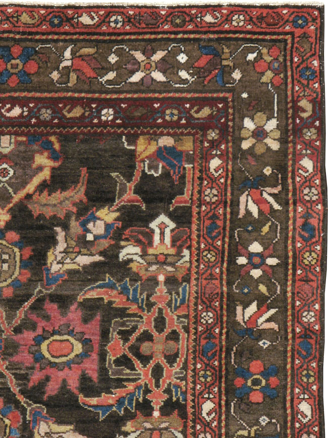 Antique Persian Bidjar Rug (Pair: 2 of 2), No.16466 - Galerie Shabab