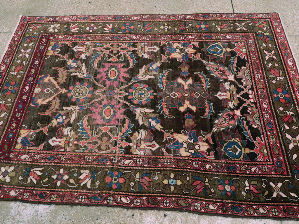 Antique Persian Bidjar Rug (Pair: 2 of 2), No.16466 - Galerie Shabab