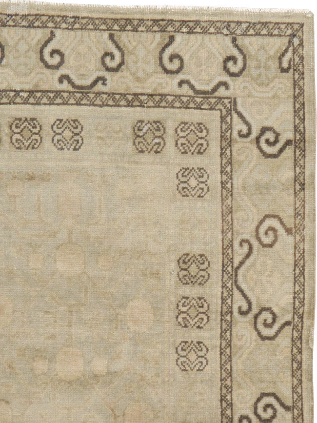 Antique East Turkestan Khotan Rug, No.16471 - Galerie Shabab