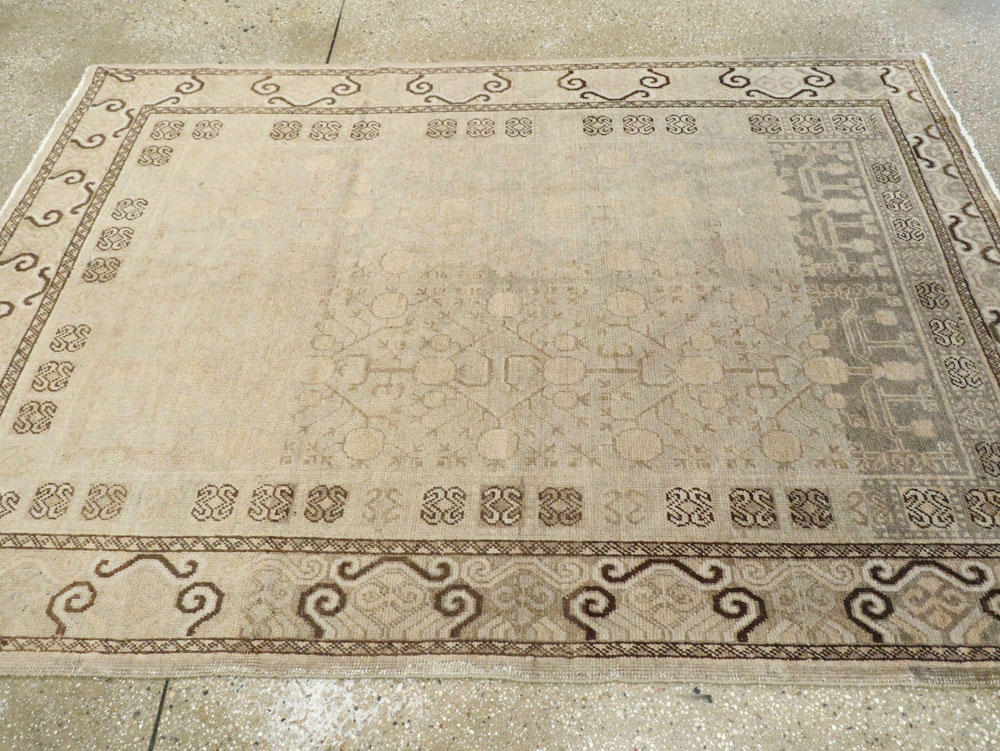 Antique East Turkestan Khotan Rug, No.16471 - Galerie Shabab