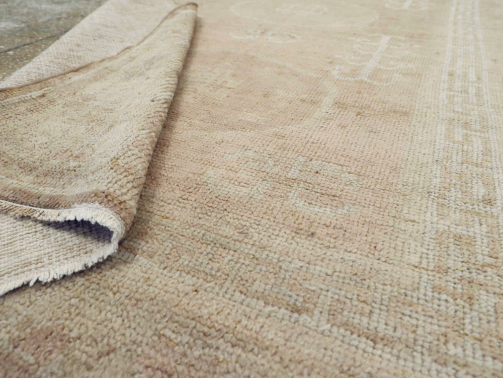 Vintage East Turkestan Khotan Rug, No.16480 - Galerie Shabab