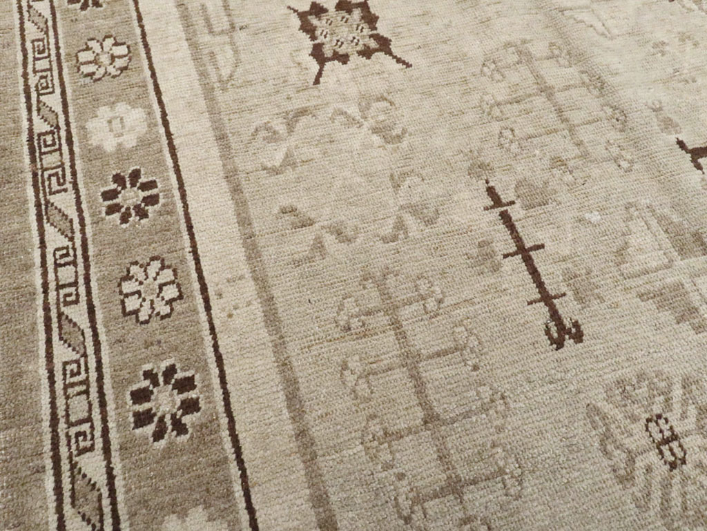Vintage East Turkestan Khotan Rug, No.16482 - Galerie Shabab