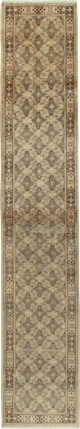 Antique  Persian Mashad Runner, No.16495 - Galerie Shabab