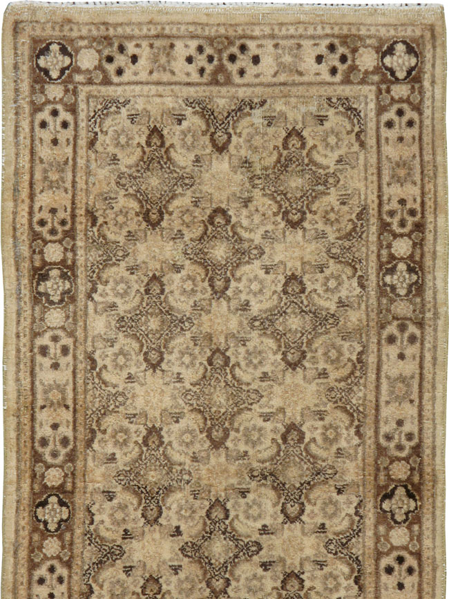 Antique  Persian Mashad Runner, No.16495 - Galerie Shabab