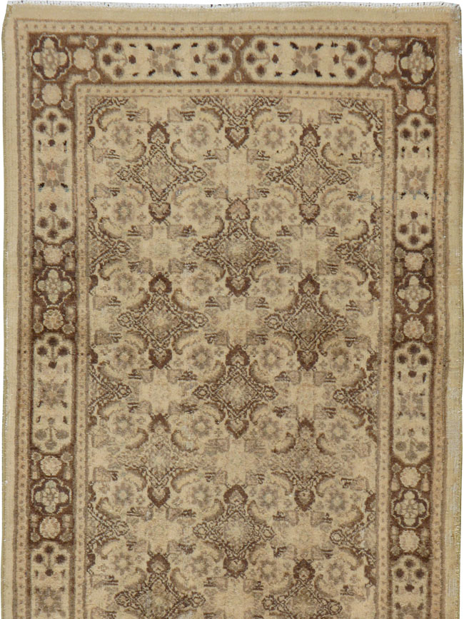 Antique  Persian Mashad Runner, No.16495 - Galerie Shabab