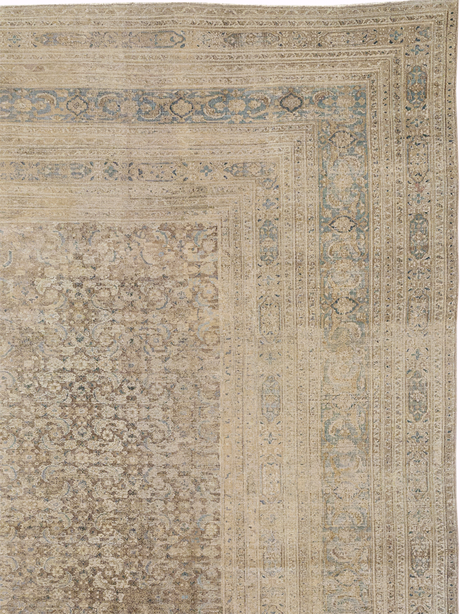 Antique Persian Khorassan Carpet, No.16496 - Galerie Shabab