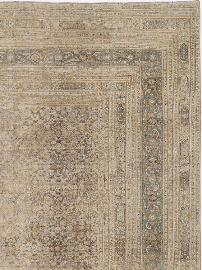 Antique Persian Khorassan Carpet, No.16496 - Galerie Shabab