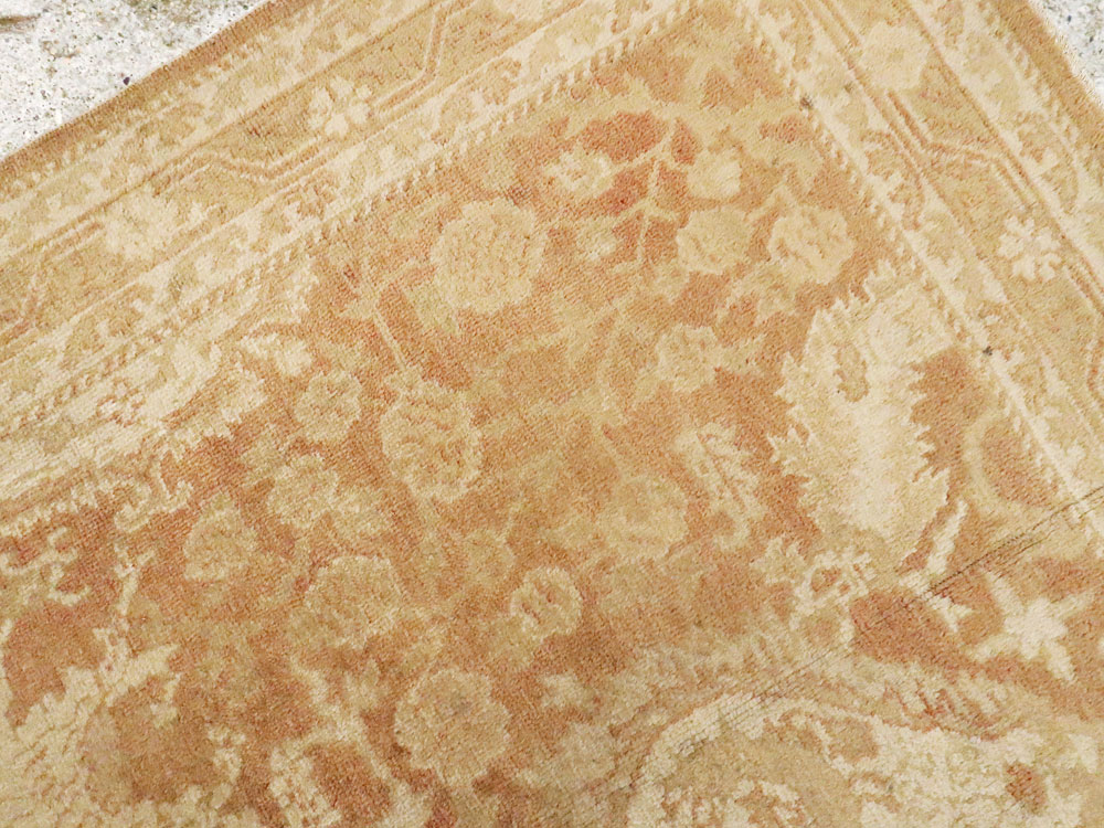 Antique Indian Agra Rug, No.16502 - Galerie Shabab