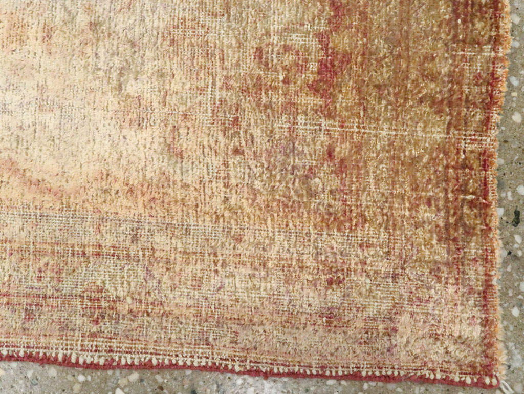 Antique Persian Tabriz Silk Rug, No.16513 - Galerie Shabab